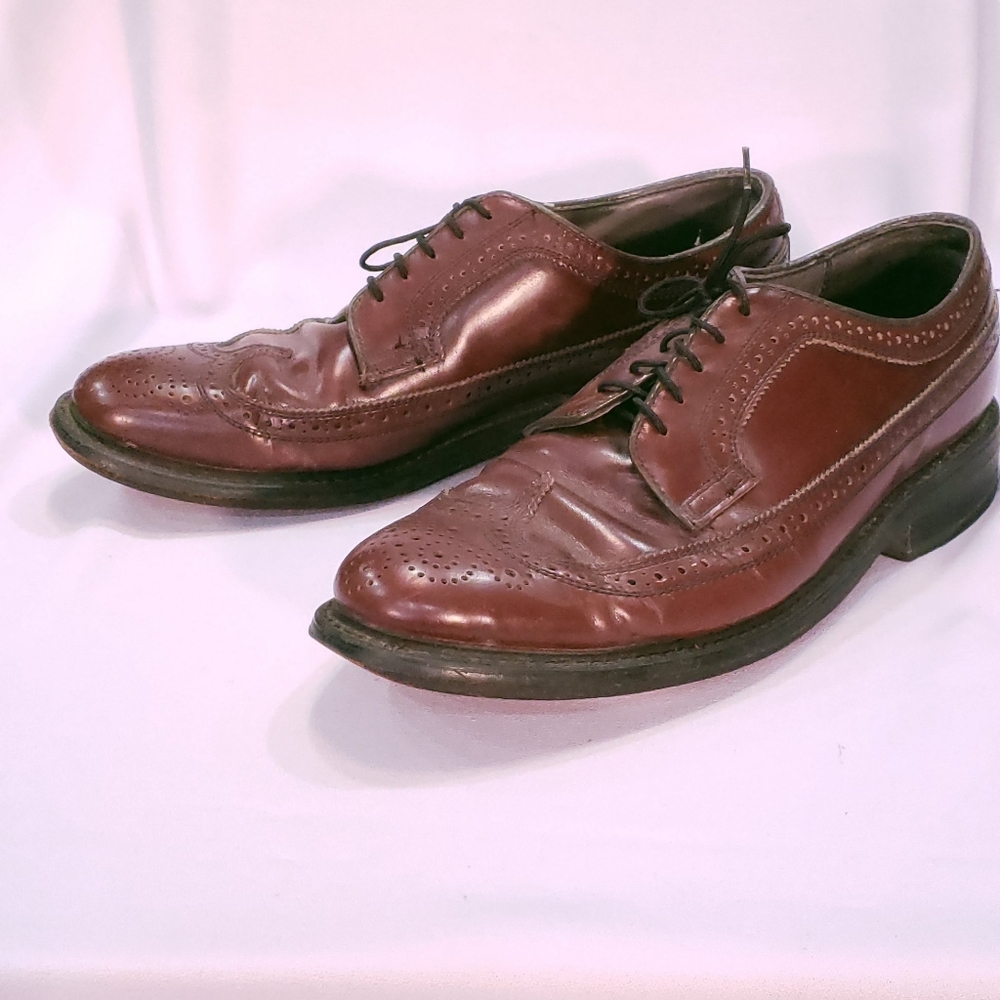 Vintage 80s Dexter Longwing Wingtip marked 9.5C